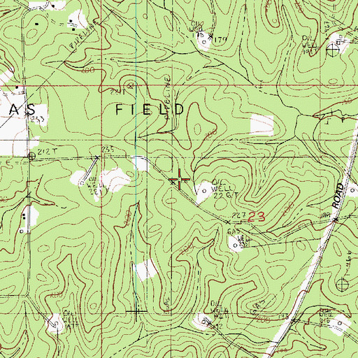Topographic Map of Summerseat School (historical), LA
