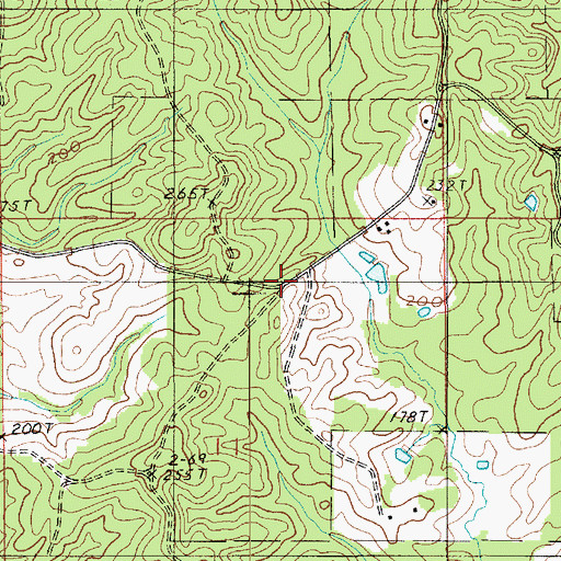 Topographic Map of Kelly Front (historical), LA