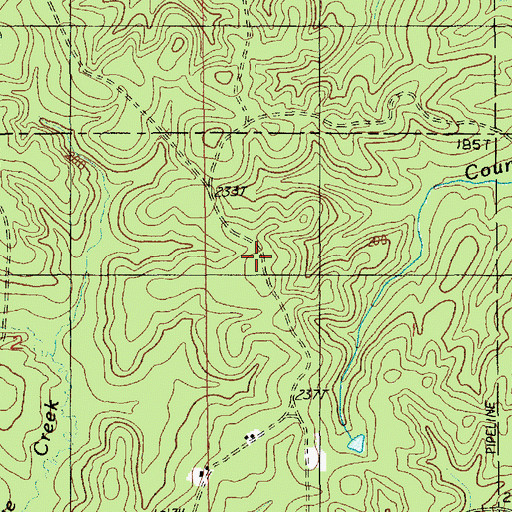 Topographic Map of Sikes Observation Tower (historical), LA