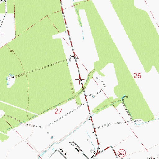 Topographic Map of Consuella (historical), LA