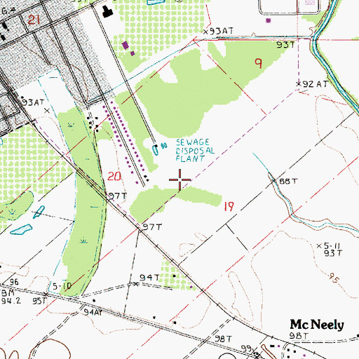 Topographic Map of Apalachie Island, LA