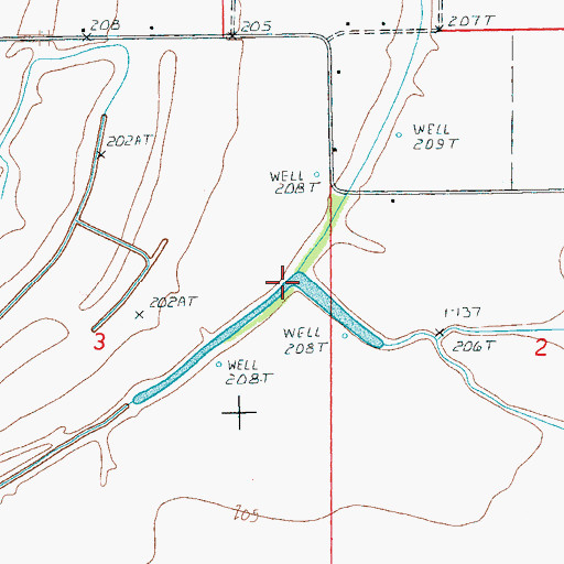 Topographic Map of Smith Lake, AR