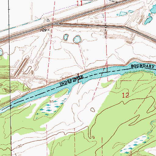 Topographic Map of Valewood Landing, LA