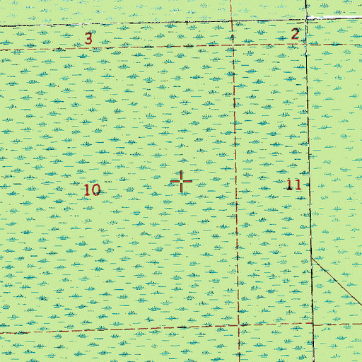 Topographic Map of Joyce Wildlife Management Area, LA