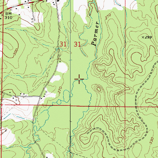 Topographic Map of Slagle Lake (historical), LA
