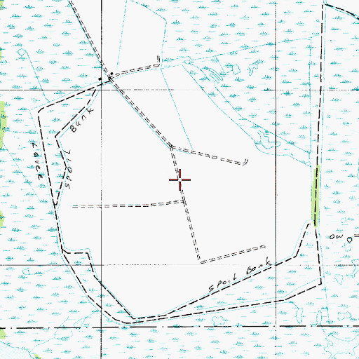Topographic Map of Southwest Lake Arthur Gas Field, LA