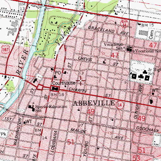 Topographic Map of Palms Sanitarium (historical), LA