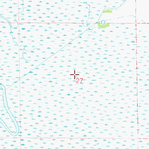 Topographic Map of Phoenix Lake Gas Field, LA