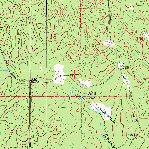 Topographic Map of Saint Mark Church (historical), LA