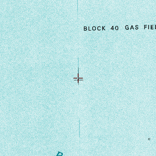 Topographic Map of Pass Wilson Oil and Gas Field, LA