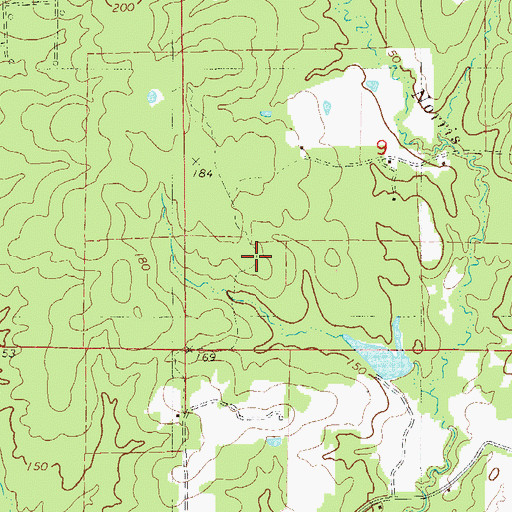 Topographic Map of Strong Pumping Station, AR