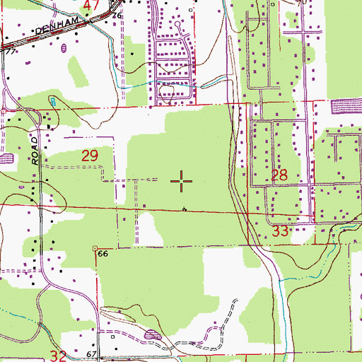 Topographic Map of Howard Park, LA