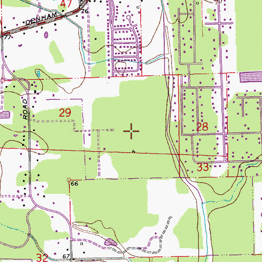 Topographic Map of Howard Park, LA