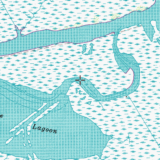 Topographic Map of Bayou Petite Anse, LA
