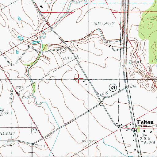 Topographic Map of Survey 2429, AR