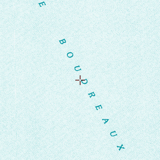 Topographic Map of Lake Boudreaux, LA