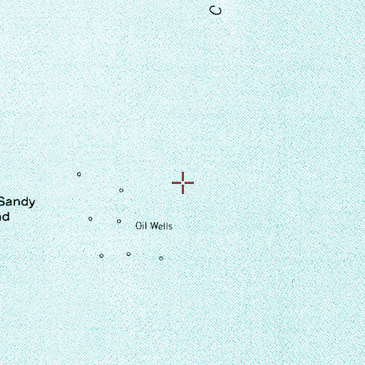 Topographic Map of Caddo Lake, LA