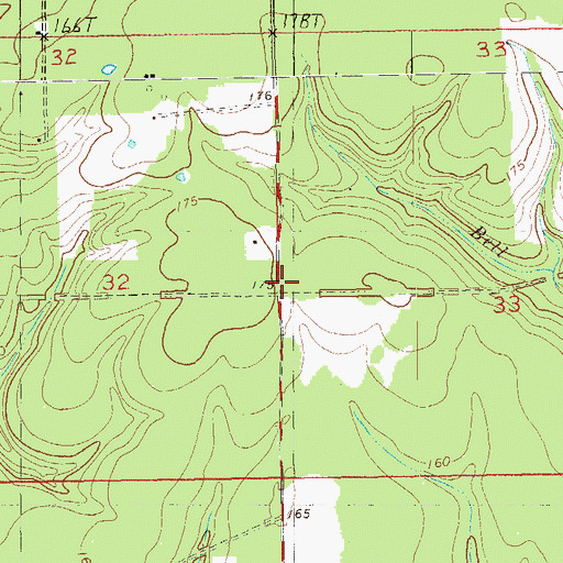 Topographic Map of Reimer Crossing, LA