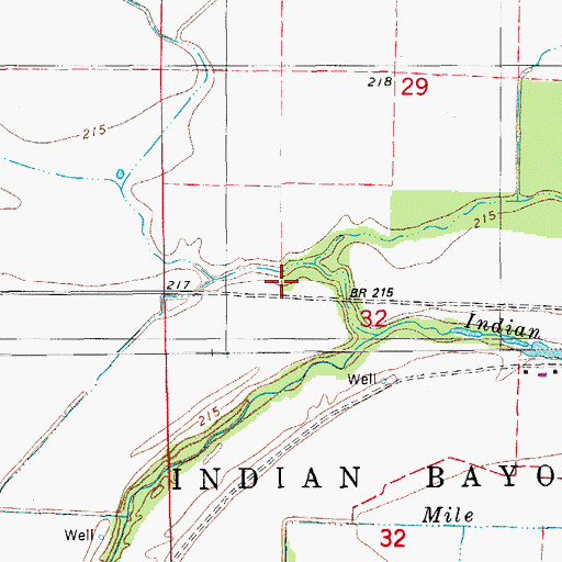 Topographic Map of Tomberlin School, AR