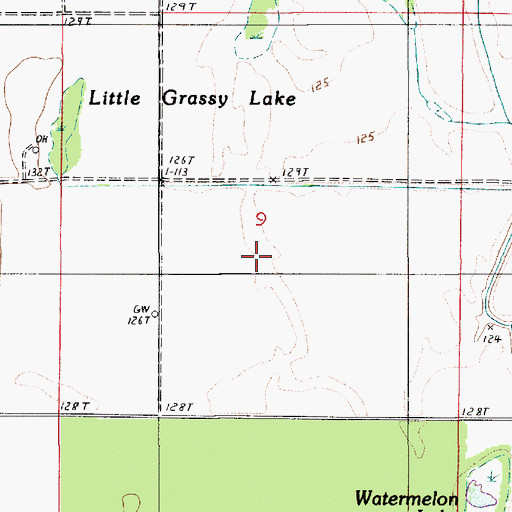 Topographic Map of Thorny Lake (historical), LA