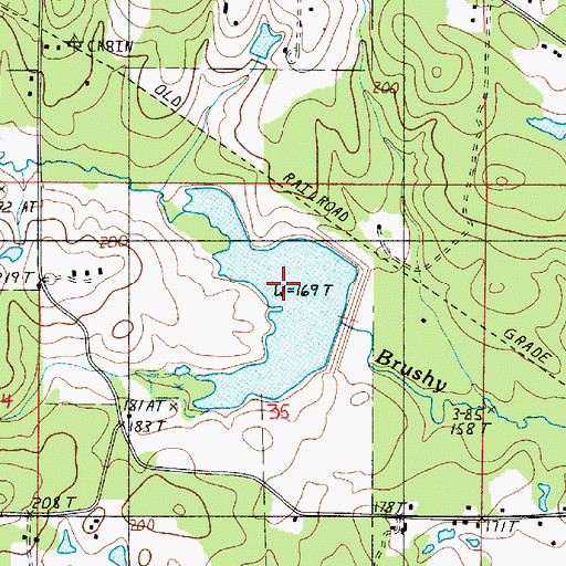 Topographic Map of Bayou Dupont Number Eight Dam, LA
