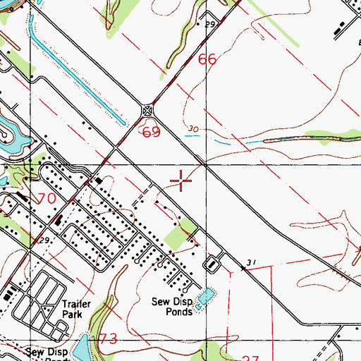 Topographic Map of Women's and Children's Hospital, LA