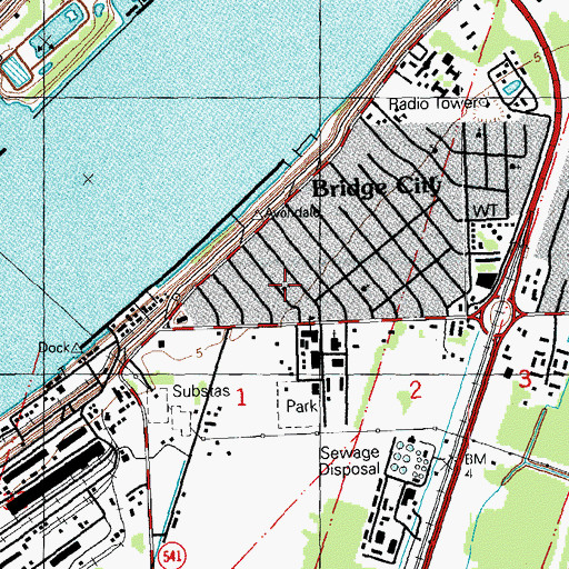 Topographic Map of Apostolic Gospel Church, LA