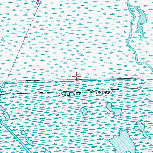 Topographic Map of Lafourche Parish, LA