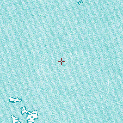 Topographic Map of Lake Mechant, LA