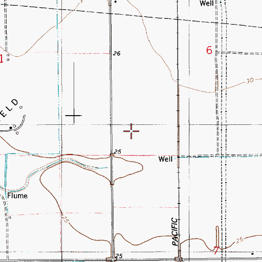Topographic Map of Acadia Parish, LA