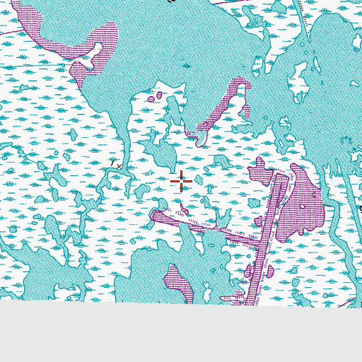 Topographic Map of Bayou Gentilly Gas Field, LA