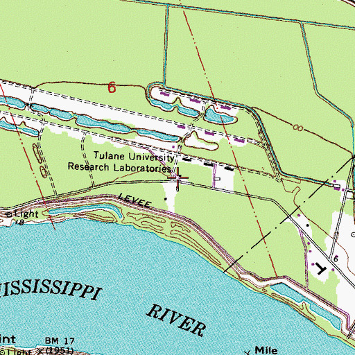 Topographic Map of Little Rock (historical), LA