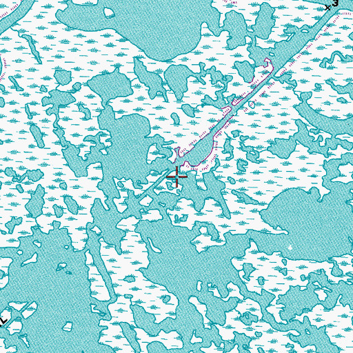 Topographic Map of Spanish Lake Oil Field, LA