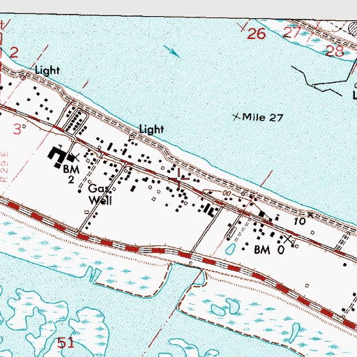 Topographic Map of Sunrise, LA