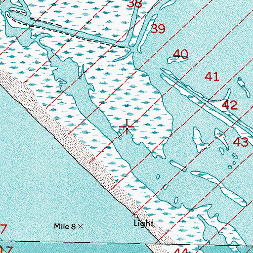 Topographic Map of Wilder Flats, LA