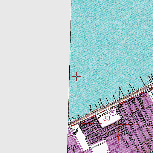 Topographic Map of Lake Forest, LA