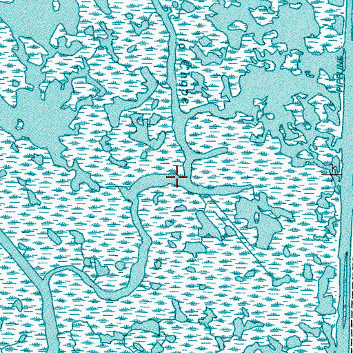 Topographic Map of Bayou la Chape, LA