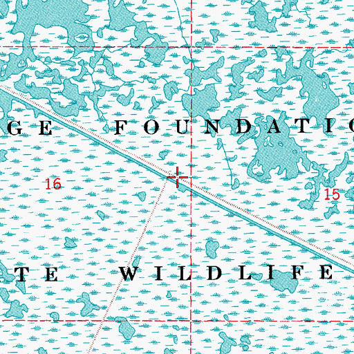Topographic Map of Bird Island Bayou, LA