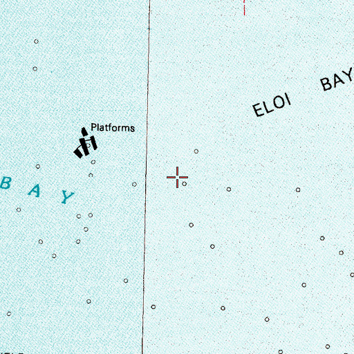 Topographic Map of Eloi Bay, LA