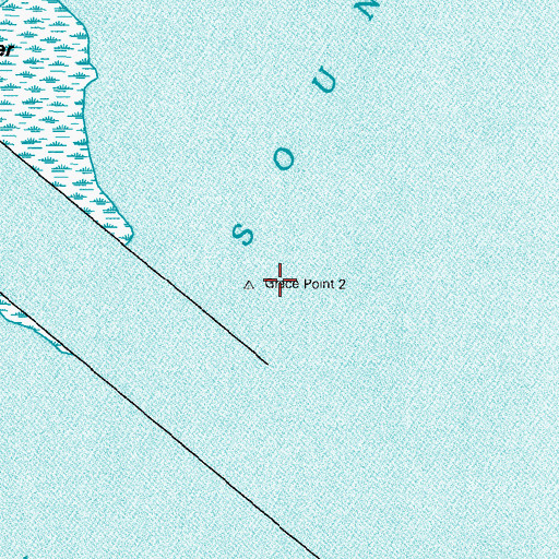 Topographic Map of Grace Point (historical), LA