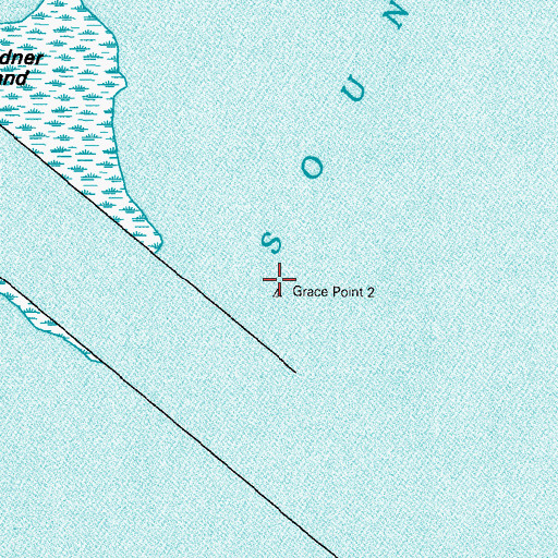 Topographic Map of Grassy Island, LA