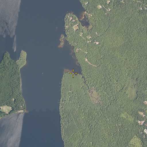 Aerial/Satellite Image of Ai Brook, ME