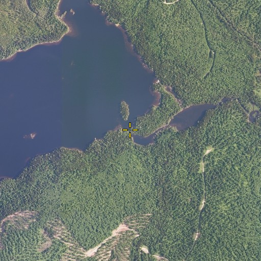 Aerial/Satellite Image of Atwell Brook, ME