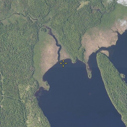 Aerial/Satellite Image of Bear Brook, ME