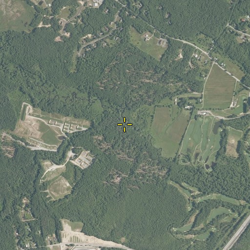 Aerial/Satellite Image of Beech Ridge Brook, ME