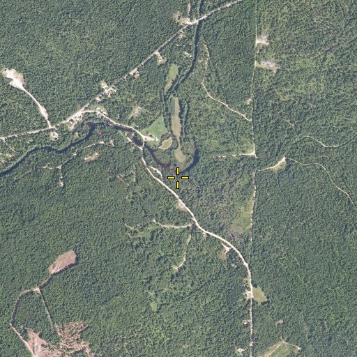 Aerial/Satellite Image of Berry Brook, ME