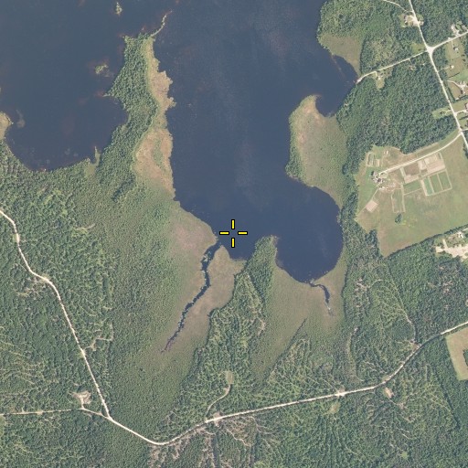 Aerial/Satellite Image of Big Brook, ME