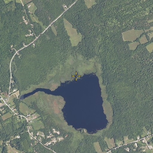Aerial/Satellite Image of Bog Brook, ME