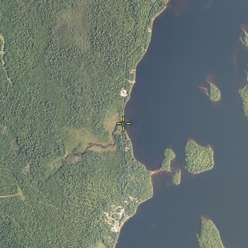 Aerial/Satellite Image of Bonney Brook, ME