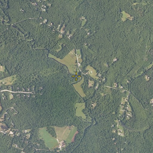 Aerial/Satellite Image of Boyd Brook, ME
